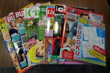 Zeitschriften Burda Spende